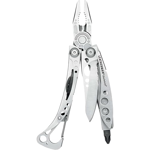 LEATHERMAN, Skeletool, 7-in-1 Lightweight, Minimalist Multi-tool for Everyday Carry (EDC), Home, Garden & Outdoors, Stainless Steel