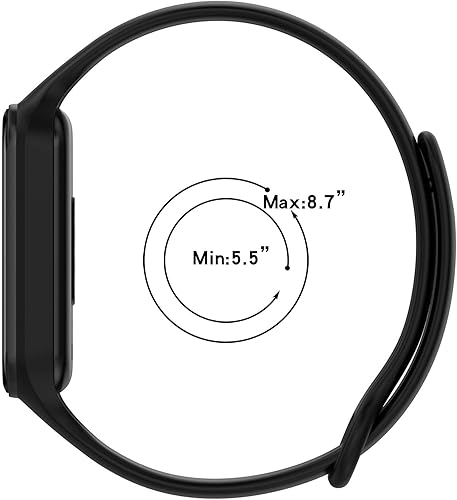 Miniatura 2 de FitTurn Correa de reloj inteligente 6 unidades  Compatible con Xiaomi Mi Redmi Smart Band 2 Fitness Tracker (reloj no incluido) Correa de muñeca de