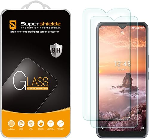 Supershieldz - Protector de pantalla de vidrio templado diseñado para AT&T Fusion 5G, antiarañazos, sin burbujas