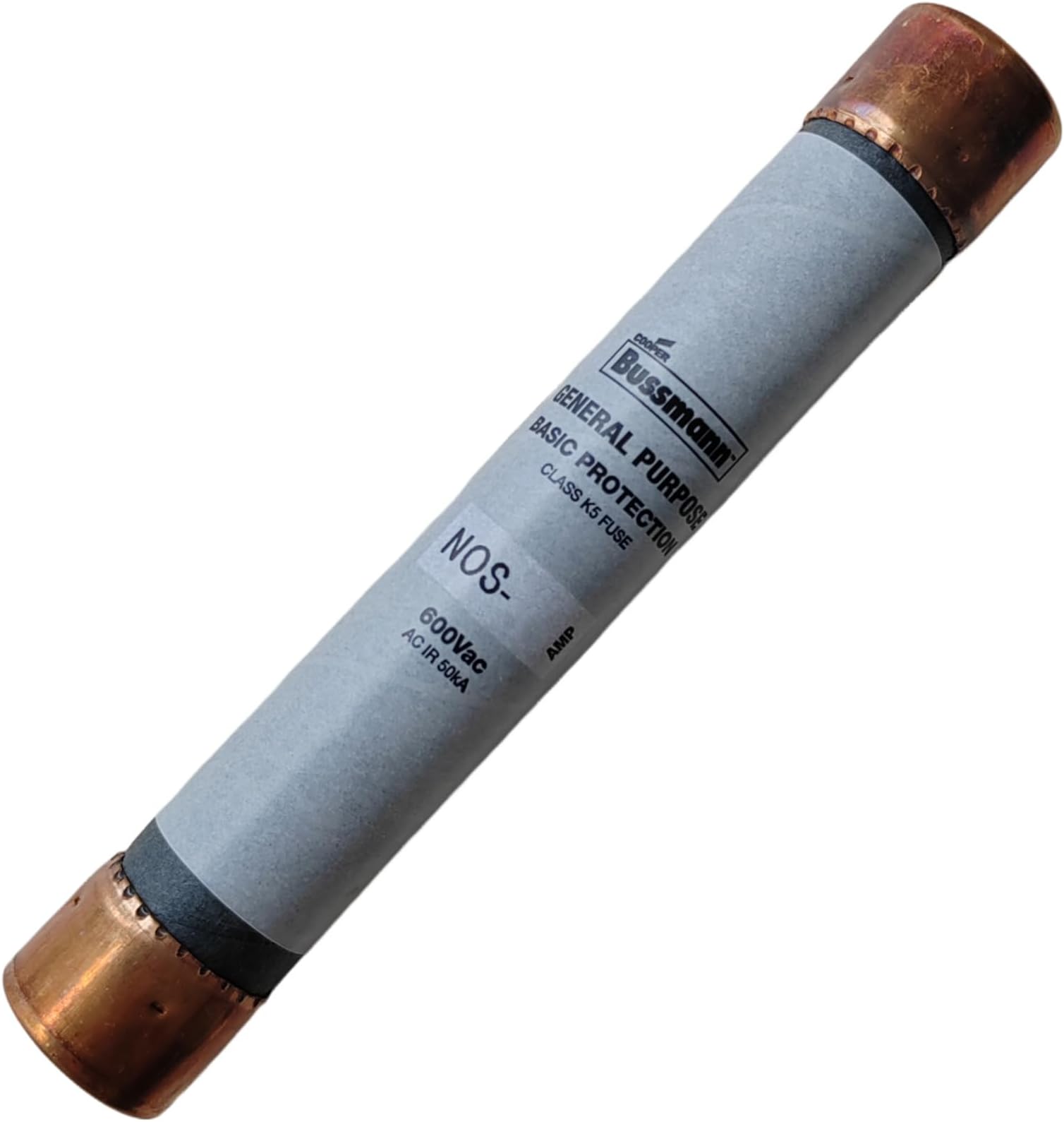 NOS-20 20Amp 600V One-Time Non-Current-Limiting Class K5 Fuse