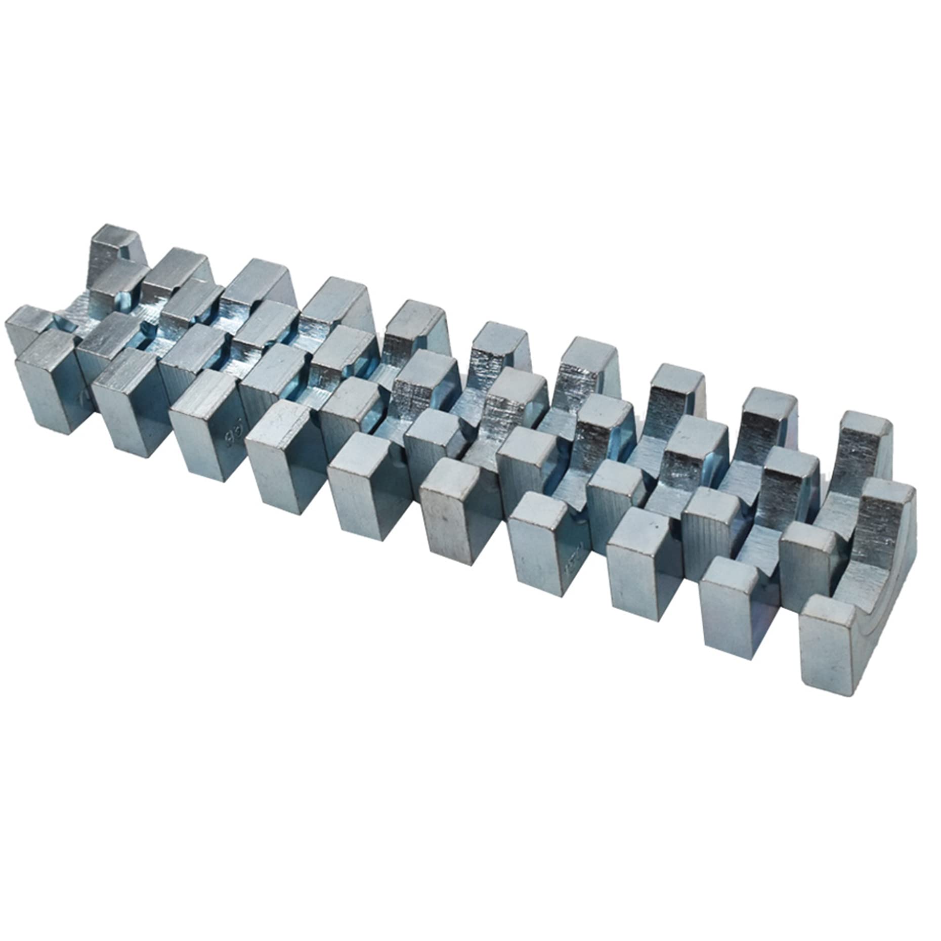 Outil de sertissage de bornes de câbles et fils hydrauliques de 16 tonnes Avec 11 paires de Matrices