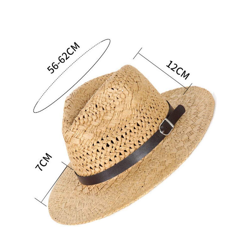 Retro 2022 męska czapka fedora kapelusze przeciwsłoneczne moda damska czapka jazzowa lato wiosna lato na zewnątrz słomka na co dzień (khaki)