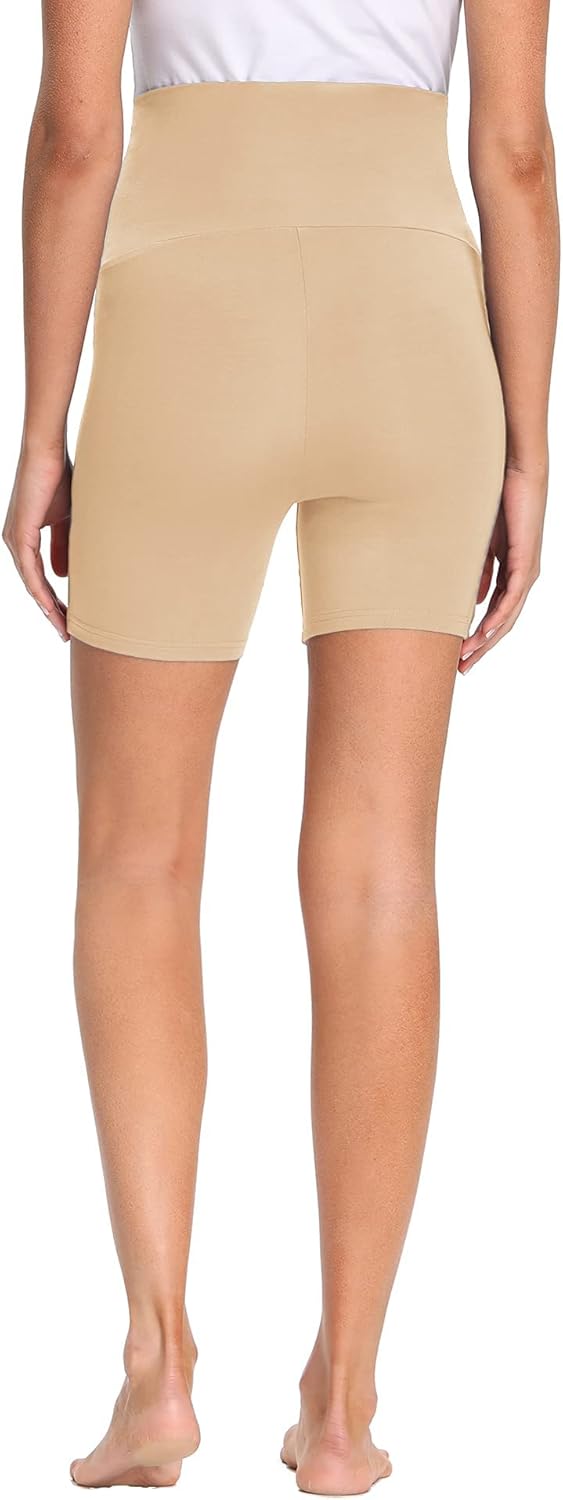 PACBREEZE 5" Maternity Shorts Leggings Pregnancy Pants Sleepwear Yoga Workout Shorts at  Women’s Clothing store