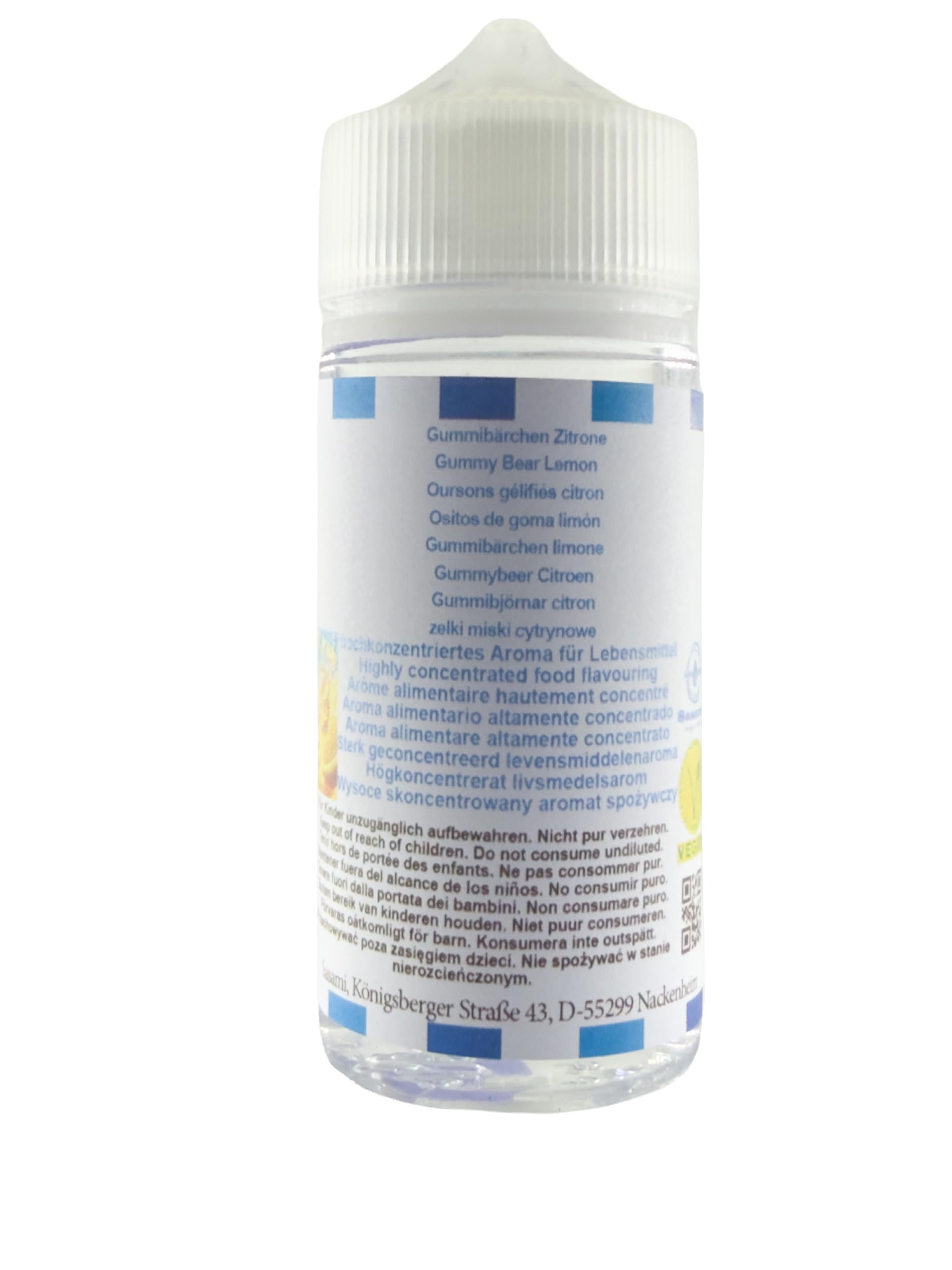 Gummibärchen Zitrone Aroma Konzentrat - Vegan - Sasami - 100ml
