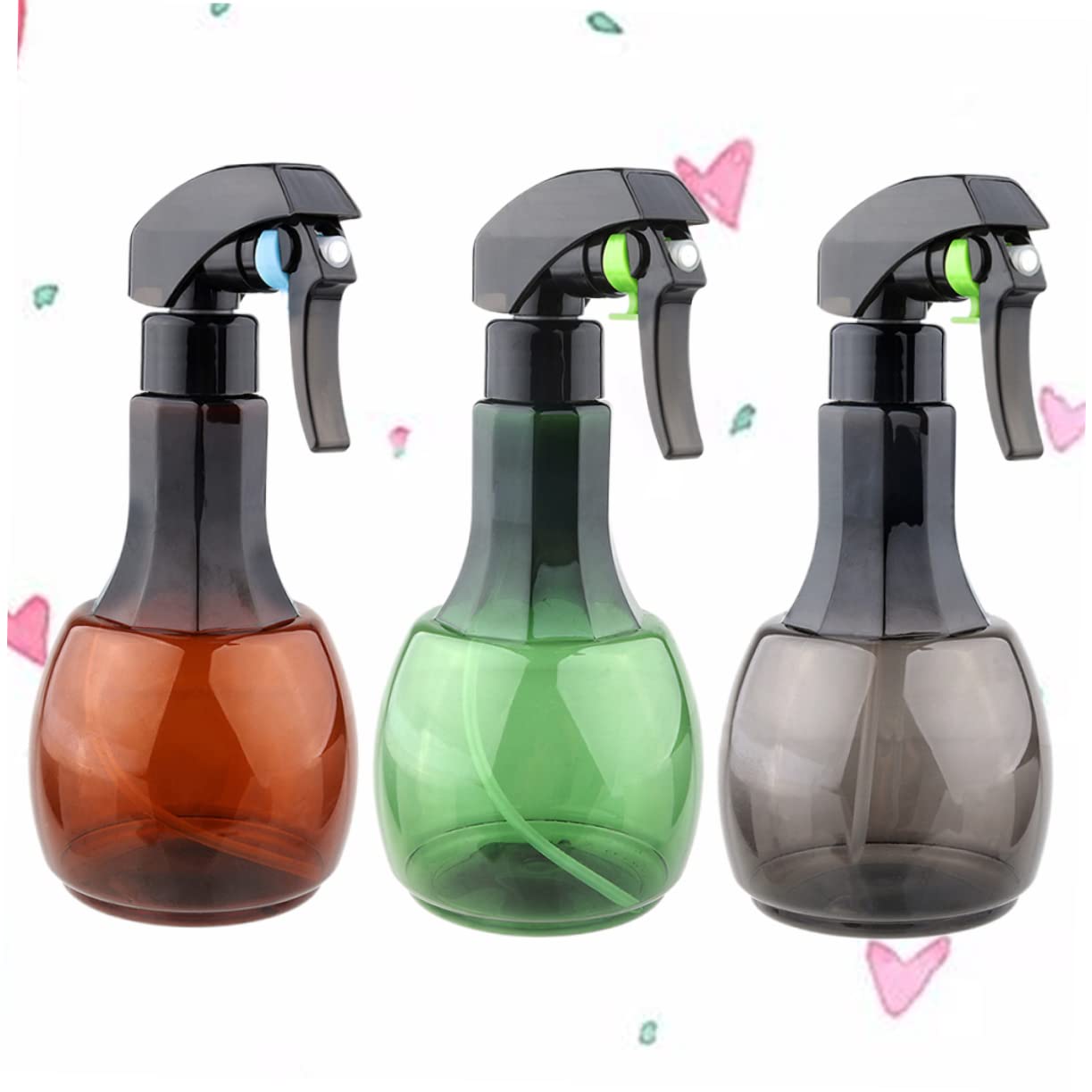 FOMIYES 6stücke Hochdruck Sprühflasche Für Haare Automatische Feine Sprühflasche Für Friseure Und Haarpflege Farben Zufällig Ausgewählt