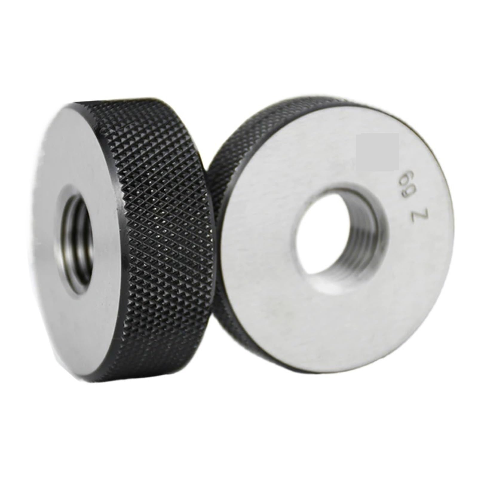 Calibre de Anillo roscado, Paquete de 2 calibres de Rosca for Anillos de Rosca, Calibre Go-No-Go, Calibre métrico for Tornillos externos, 6 g, Varios tamaños(M14X1.5)