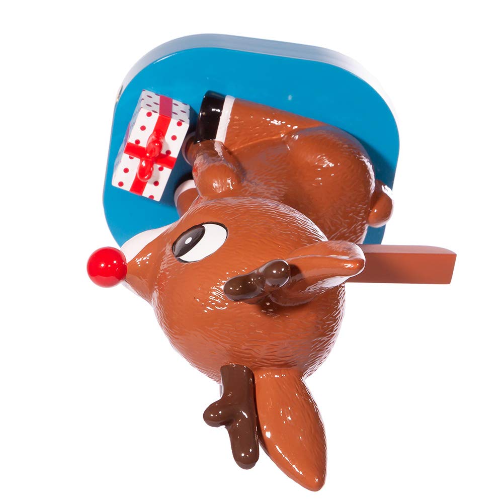 Casse-noisette Renne Rudolph – Kurt Adler – 12 Pouces – Neuf Boîte – Noël