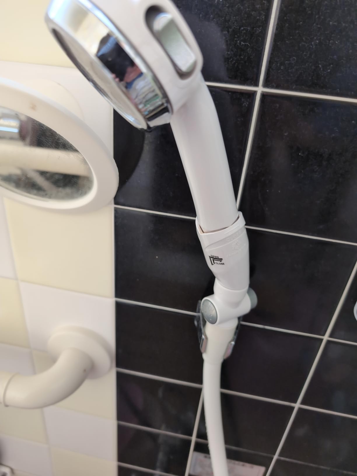 Amazon.co.jp ゼロストッパー ZERO STOPPER 手元止水 一時ストップ シャワーヘッド用止水ストッパー JAPAN STAR 【公式ストア】 ナノフェミラス ホーム＆キッチン