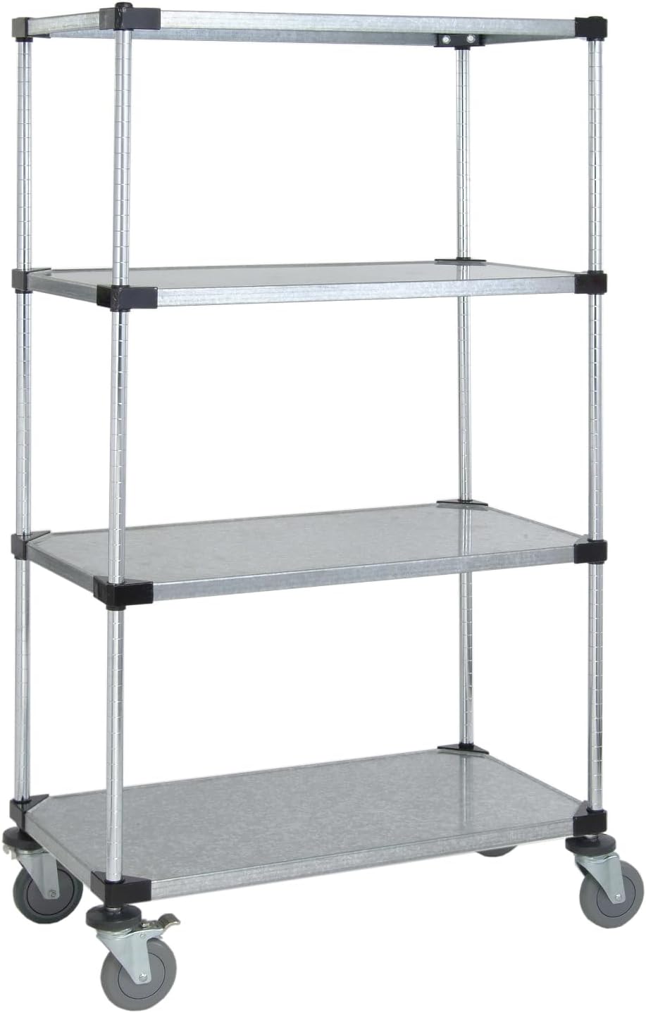 24X48X74 WIRE UNIT WITH SOLID BOTTOM STAINLESS