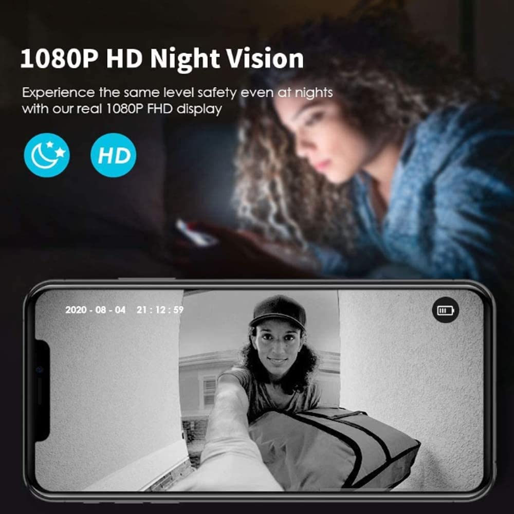 Hyundai Home – Smart video deurbel met ontvanger – Compact 2.0 – Hyundai