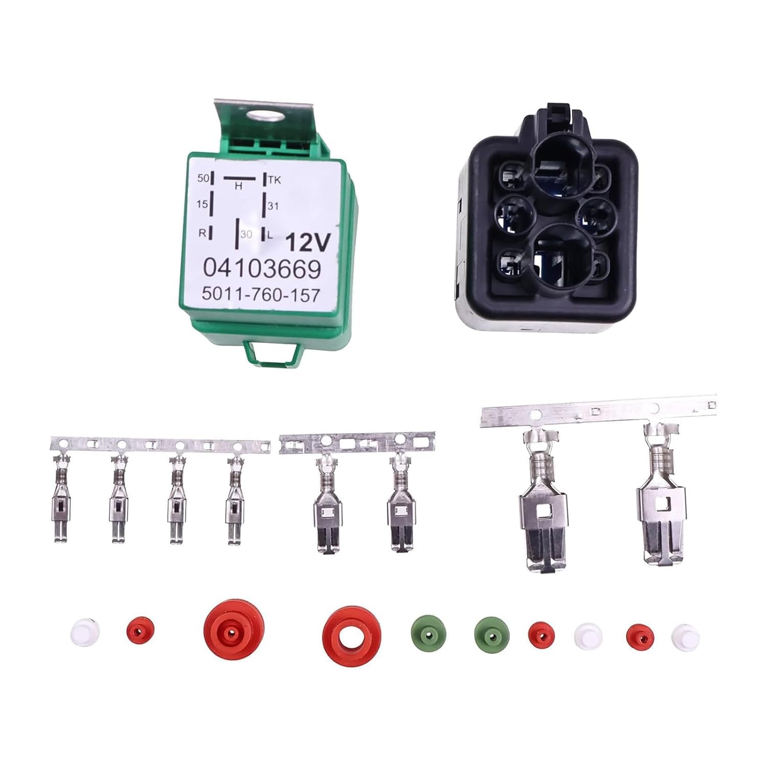12V Glow Plug Relay 04219374 Compatible with Deutz BF4L2011 BF6L914C Engine