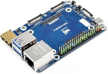 Mini Base Board A Designed for Raspberry Pi Compute Module 5, Onboard Multiple Connectors as Gigabit Ethernet RJ45 16PIN PCIe USB 3.2 4-Lane MIPI HDMI etc. @XYGStudy CM5-IO-BASE-A