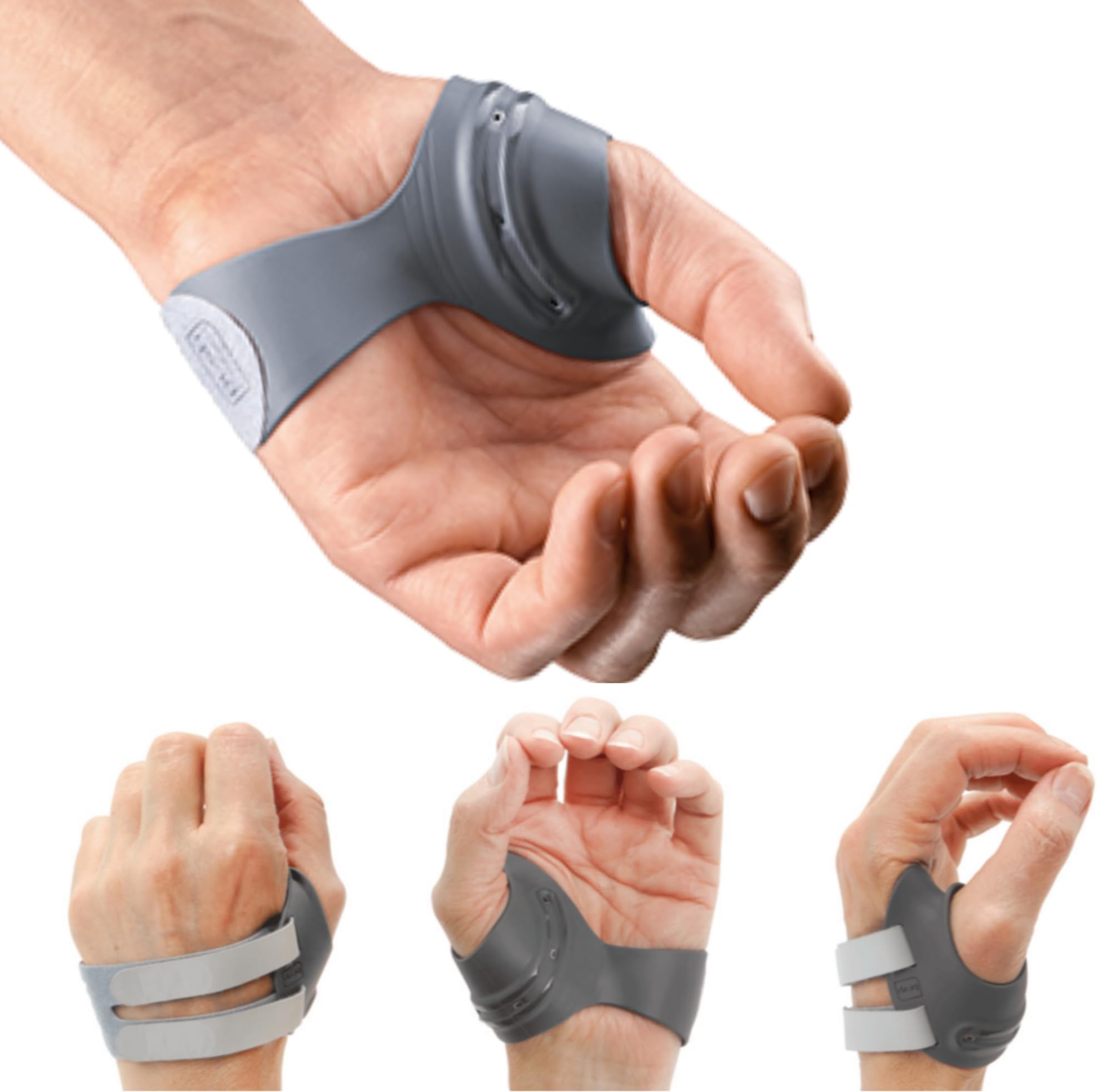 PUSH MetaGrip CMC Thumb Brace for Arthritis Pain Relief | Thumb Stabilizer & Support for CMC Joint Osteoarthritis Pain | Adjustable & Comfortable (Left Hand, Small)