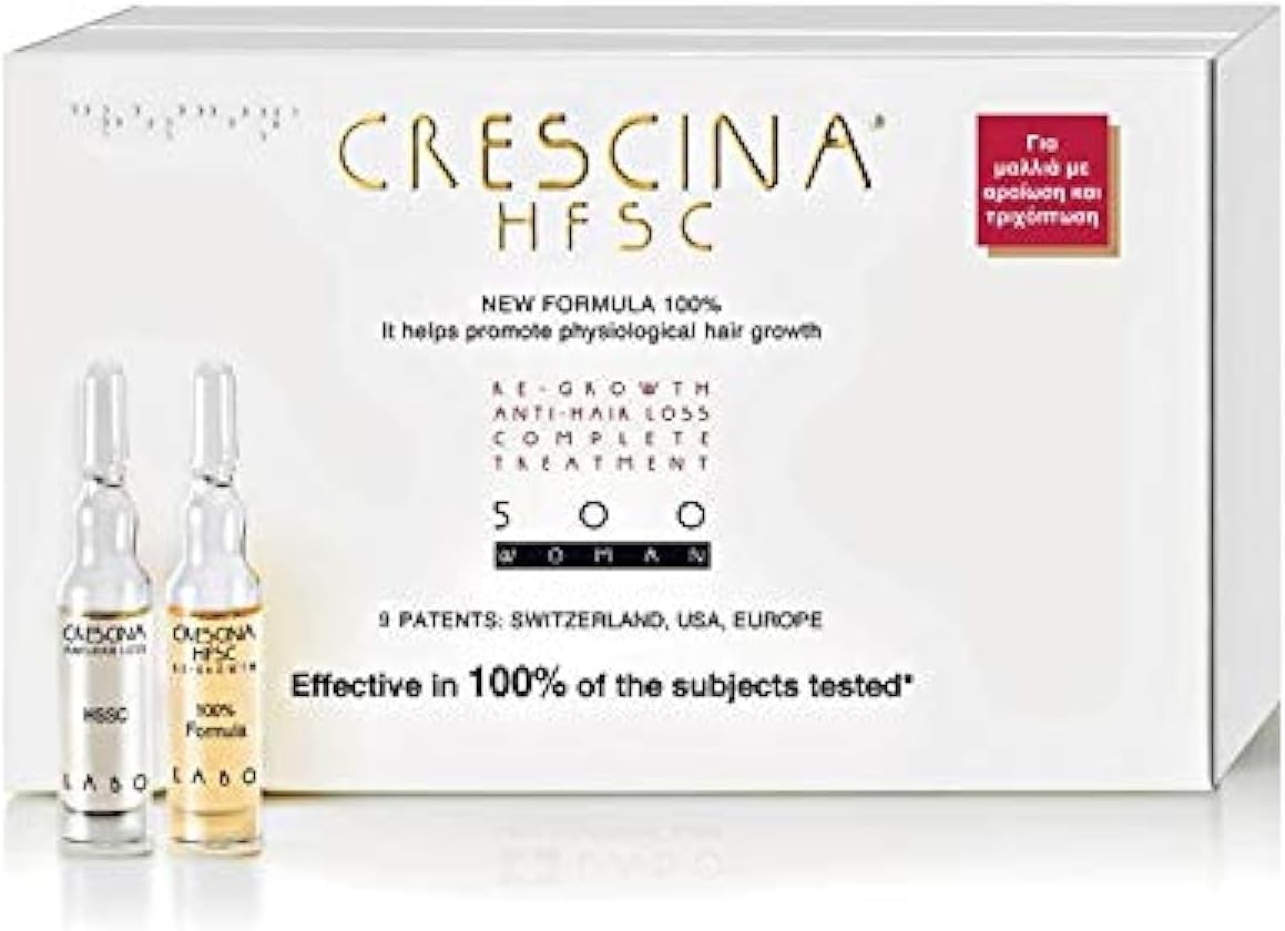 Crescina HFSC 100% Complete Treatment 500 Woman 10+10 amp
