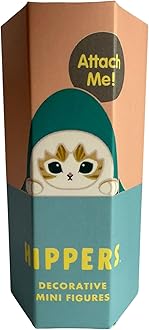 Fushan Cute Cat Series Decorative Accessories Figurines for Desk/Table/Phone - 1 pc Mini Figure Out of 7 Styles - 1 pc Blind Sealed Selection NO Box