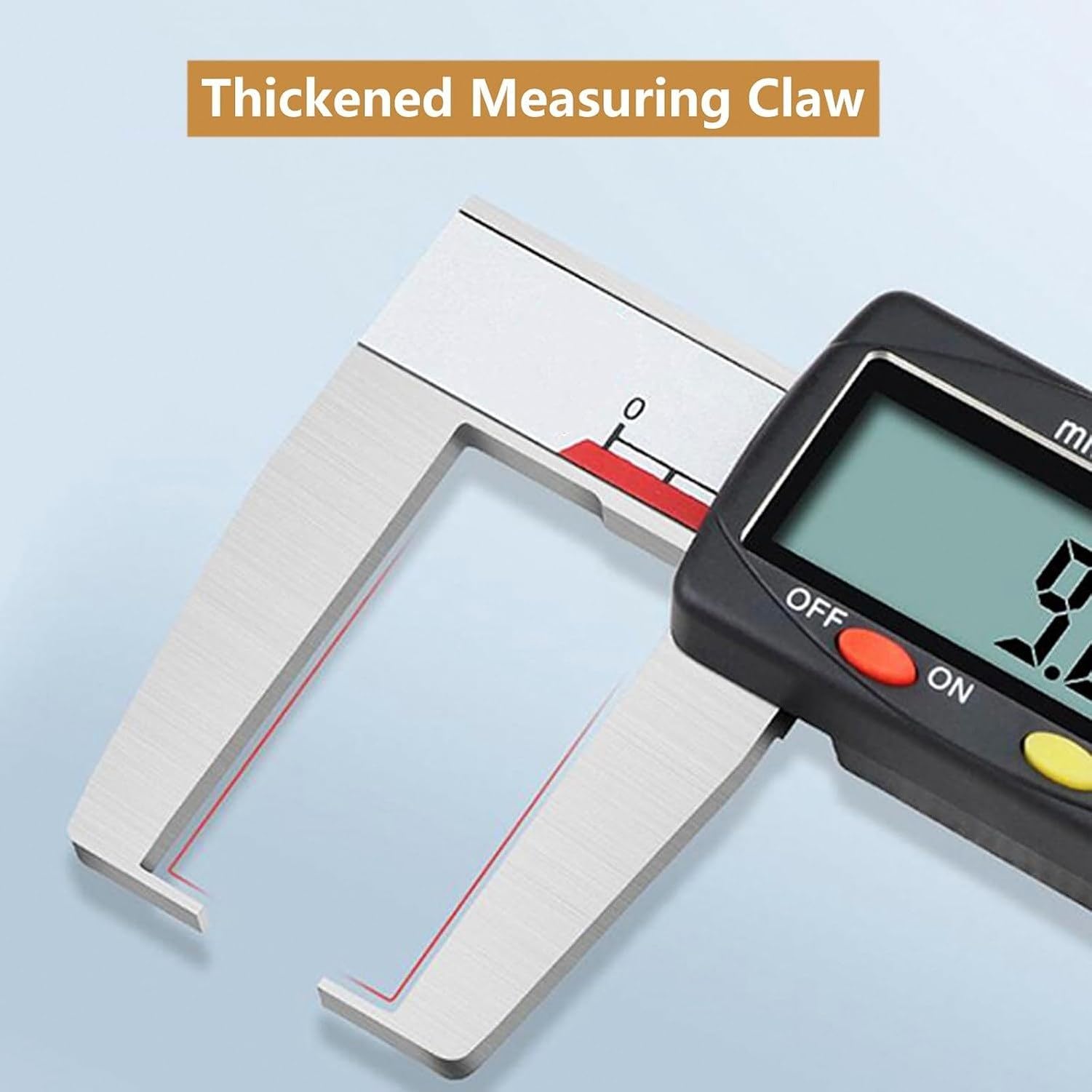 Calibrador Digital Acero Inoxidable con LCD, Puntas, 300mm/12", 300mm/12"