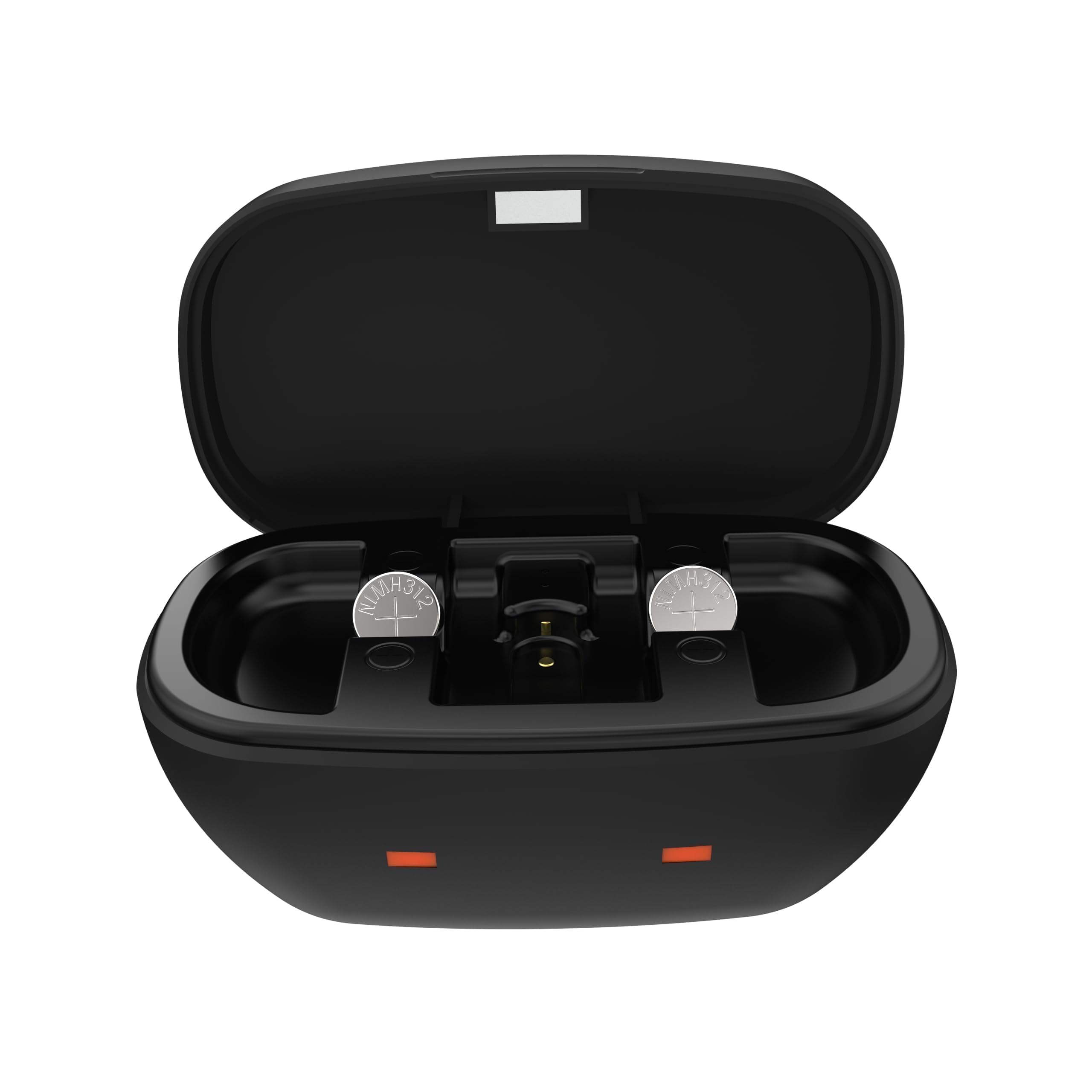 Chargeur de batterie pour appareils auditifs avec piles rechargeables pour appareils auditifs - Taille 675 - Chargeur de voyage pour appareils auditifs - 40 mAh