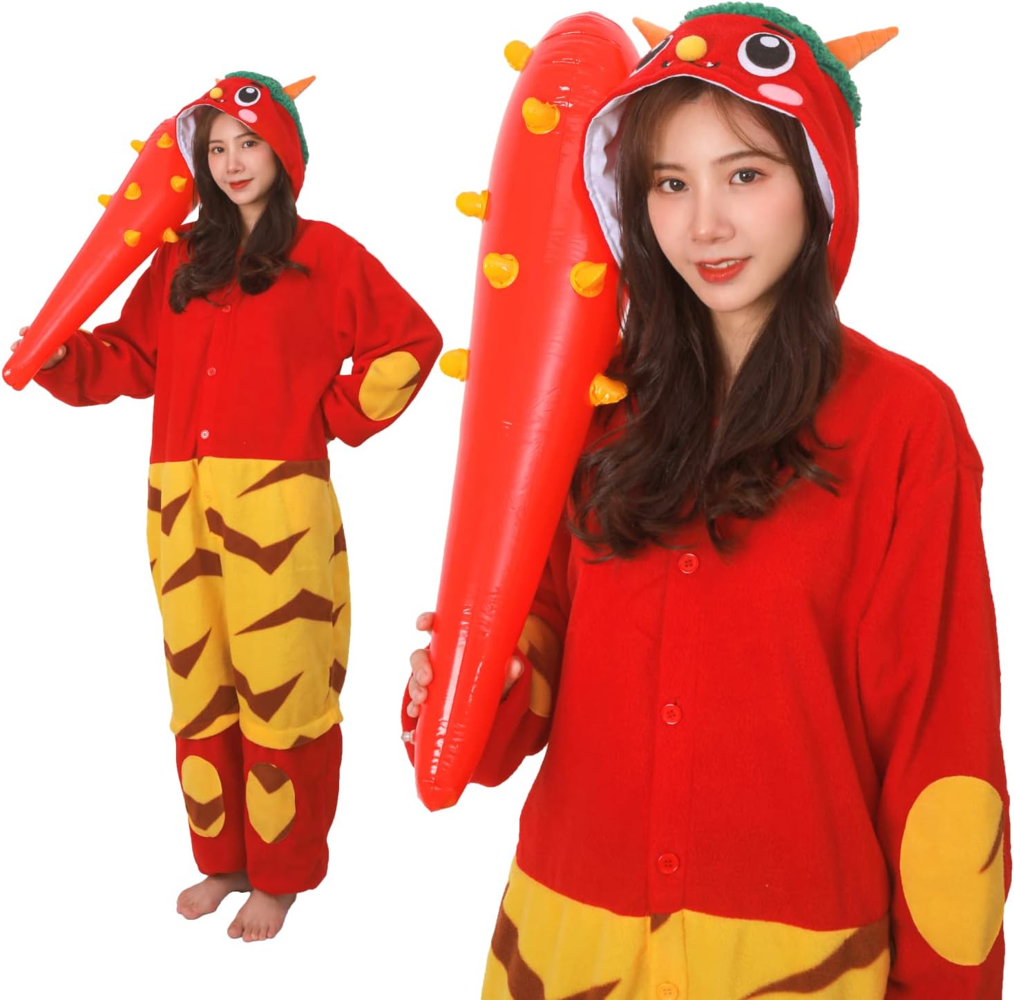 [Costume Works] 青オニ 節分 コスプレ 着ぐるみ コスチューム 衣装 仮装 変装 屋内 屋外 メンズ レディース ドンキ 部屋着 ルームウェア フリーサイズ パーティ 店頭 販促 男女兼用