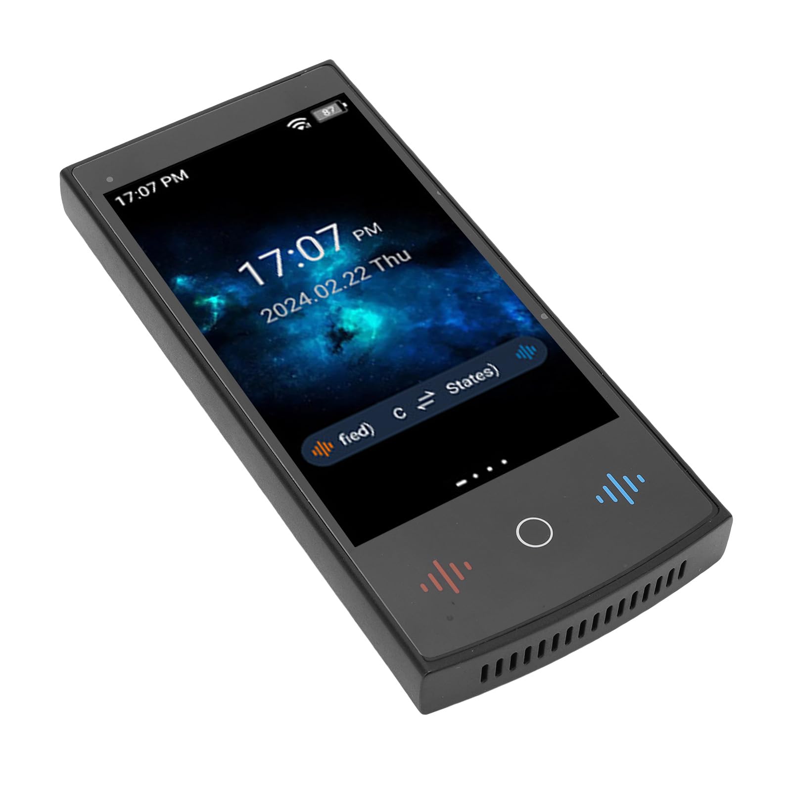 Yctze Appareil de Traduction de Langue Intelligent avec Prise en Charge Hors Ligne 160 Langues, Traduction de Photos 5MP, Reconnaissance Vocale et Fonctionnalités Multifonctionnelles pour Les