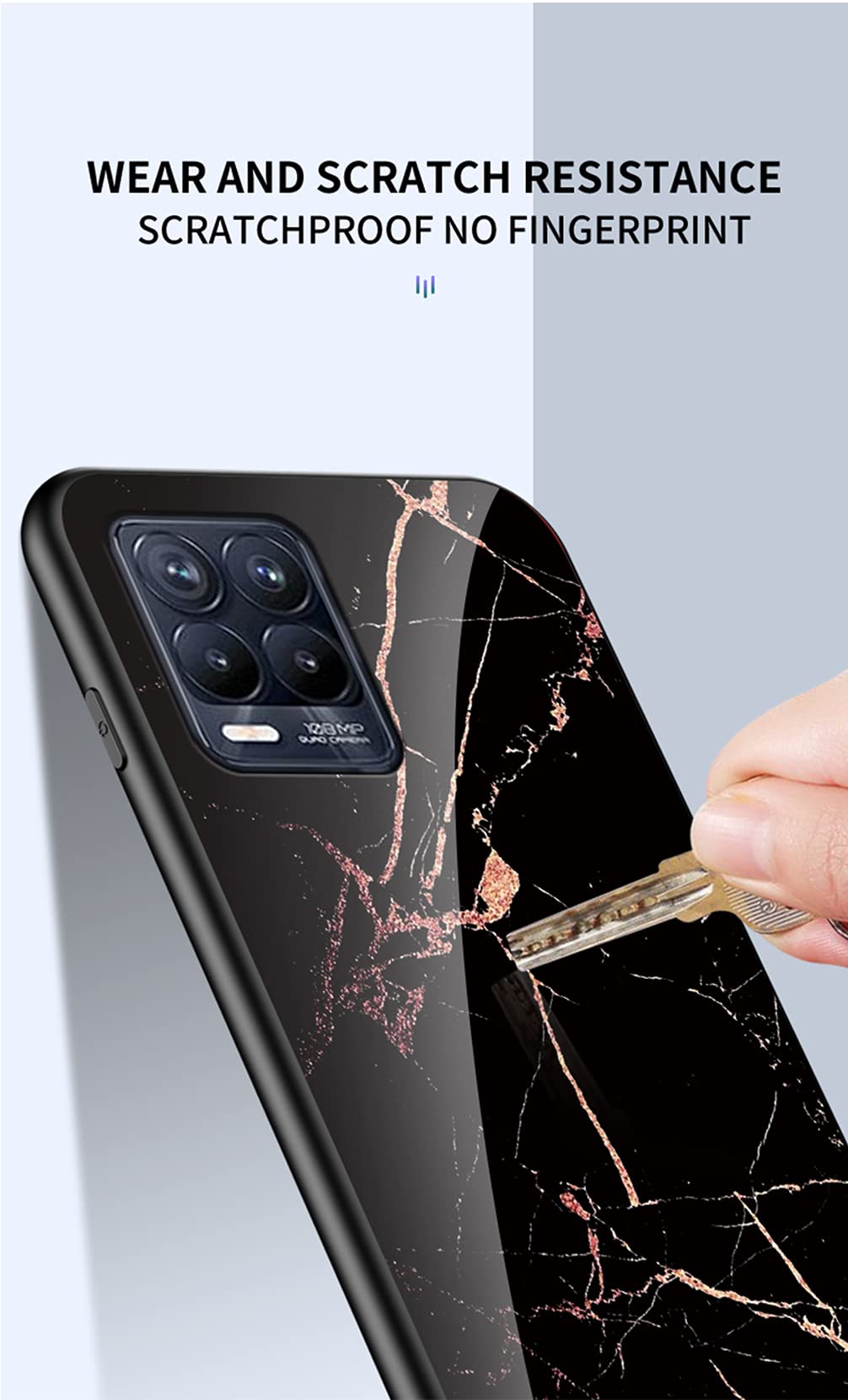 Cover Custodia Morbida Silicone per realme 8 4G /8PRO (6.4