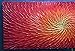 AMEI Art,24X48 Inch 3D Hand-Painted Red Artwork Textured Abstract Oil Paintings on Canvas Modern art Decor for Wall Blooming Flower Paintings Wood Inside Framed Ready to Hang (Fiery Red)