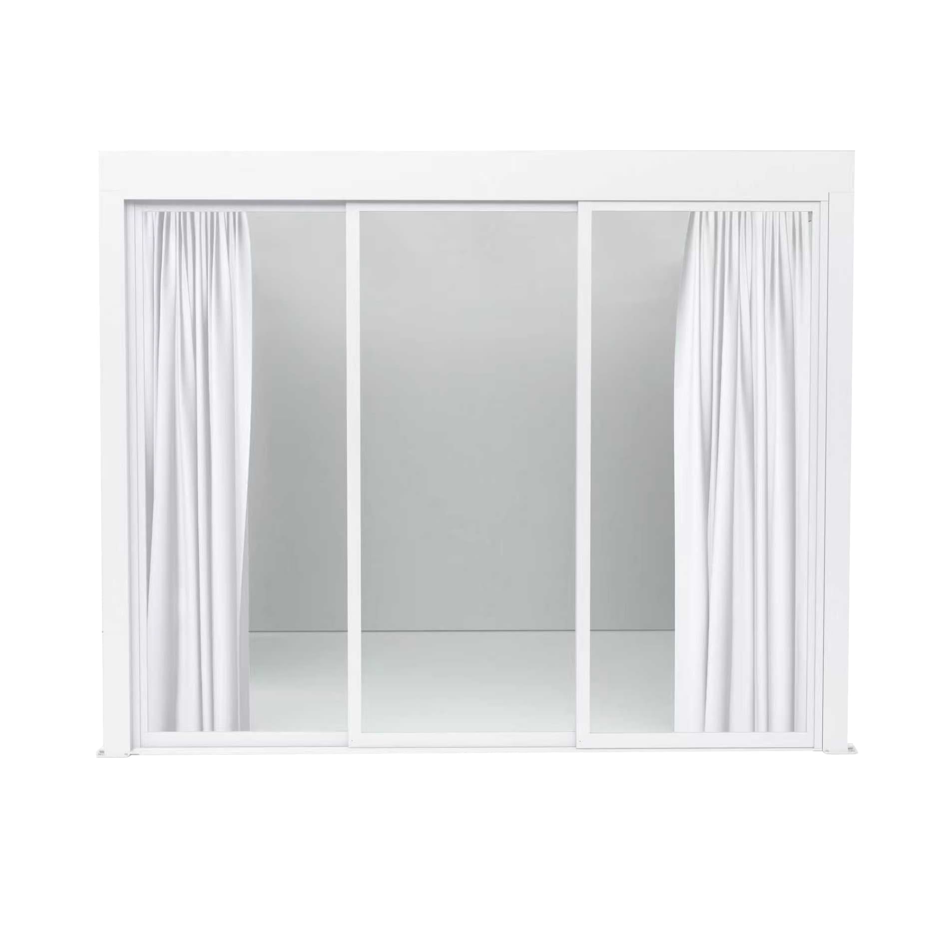 Tenda da interno per pergola bioclimatica lato 3 metri - YORELMAR Bianco
