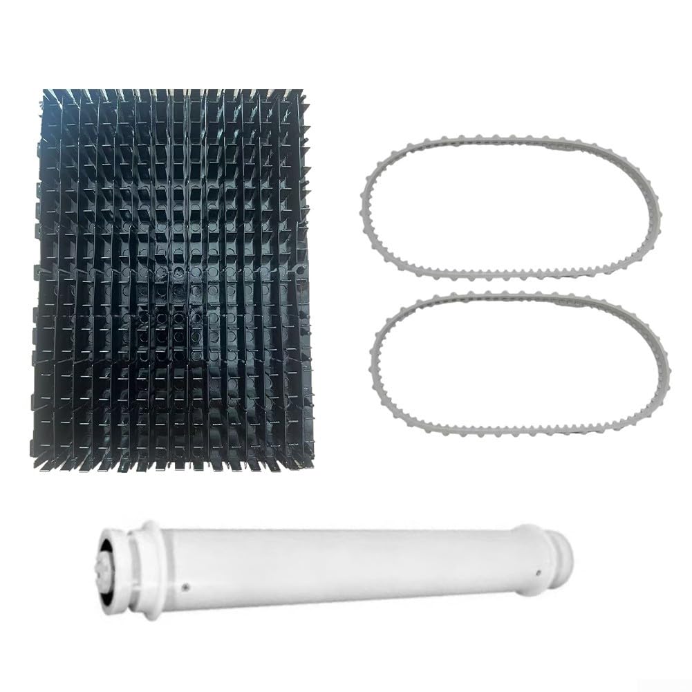 RCX26003 Kit de tubo de rueda y correa de transmisión con cepillo para Hayward para limpiadores robóticos de piscinas TigerShark RC9740 RC9956CC 4 piezas