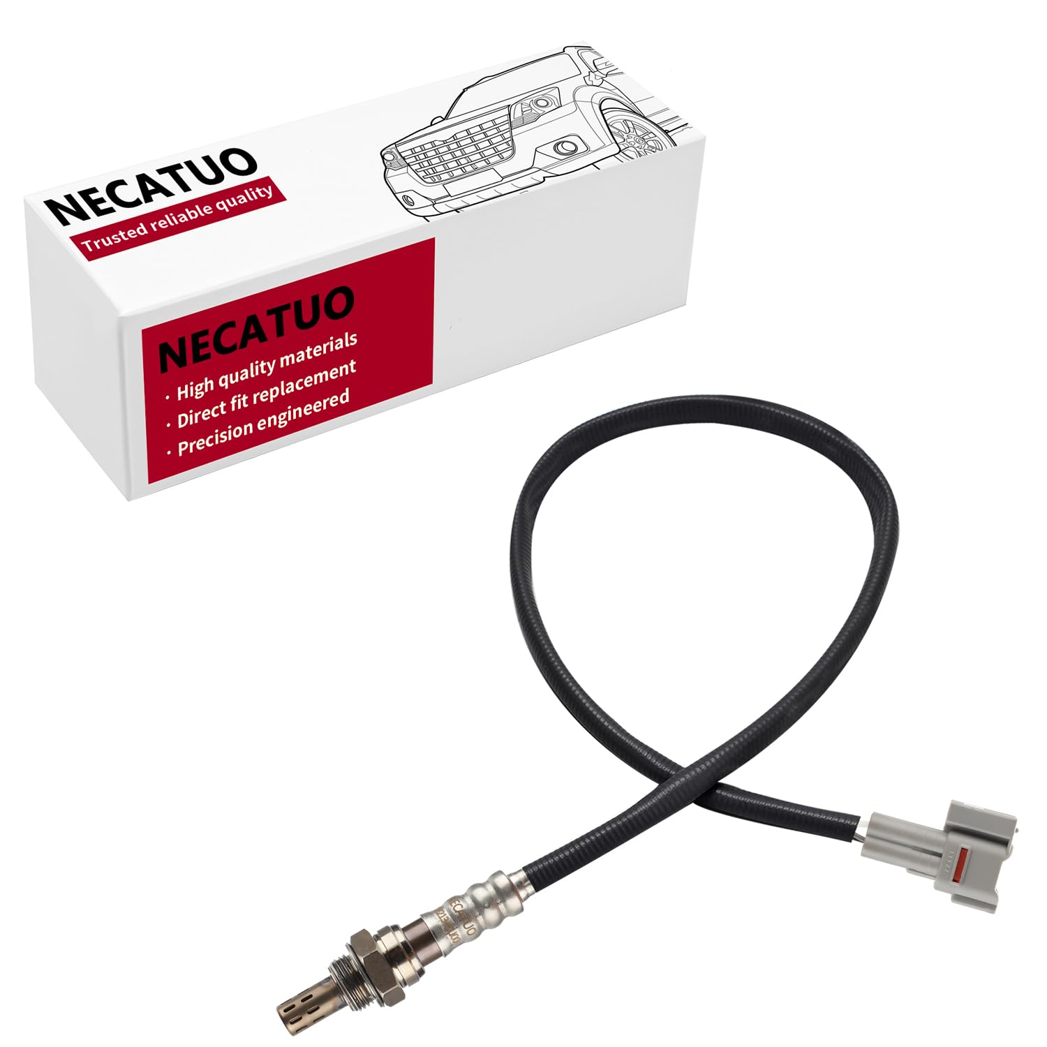 O2 Oxygen Sensor Heated Air Fuel Ratio Compatible with Suzuki APV 2005-2014 1.6L Swift 2005-2011 1.5L Ignis 2000-2003 1.3L Replace# 18213-61J00-image-9