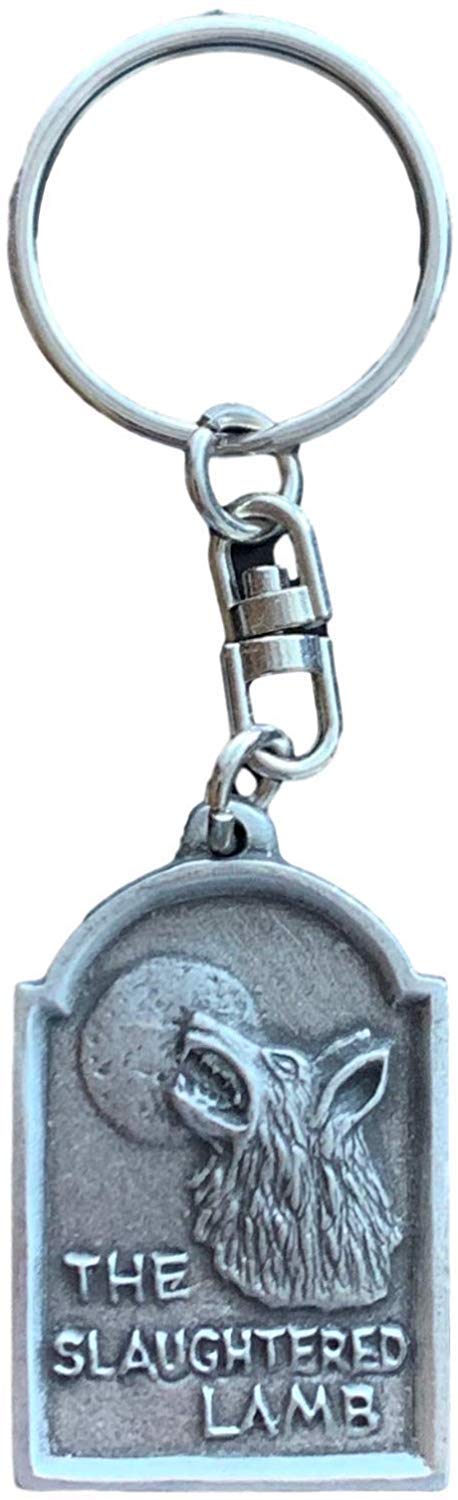 Emblems-GiftsEmblems-Gifts The Slaughtered Lamb Pub Sign Pewter Key Ring Made From English Pewter KR1601+ 59mm Button Badge