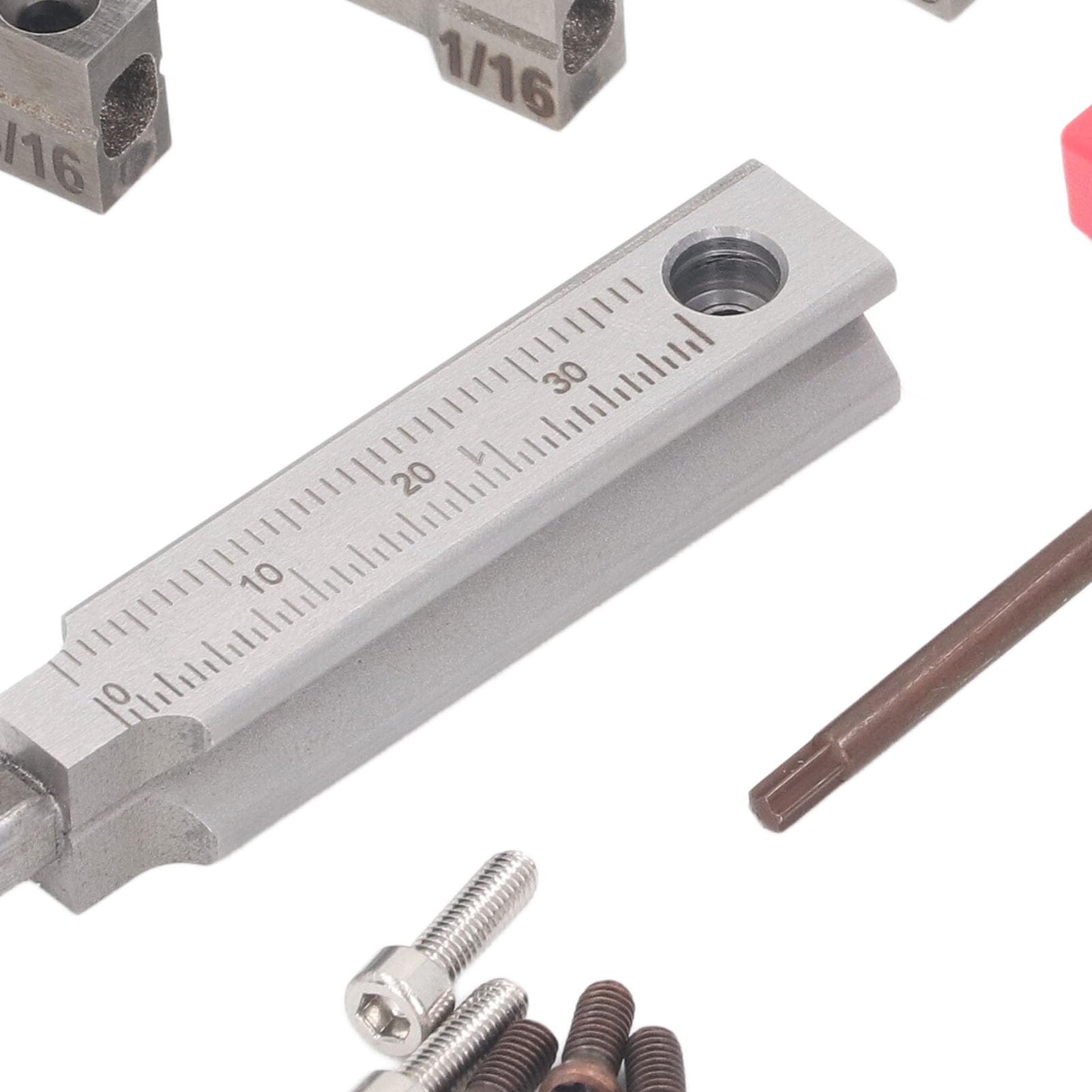 Juego de 4 cuchillas para cepillo de router, cuchillas de repuesto de carburo para cepillo manual en anchos de 1/16, 1/8, 3/16 y 1/4 de pulgada, para cepillo de limpieza inferior