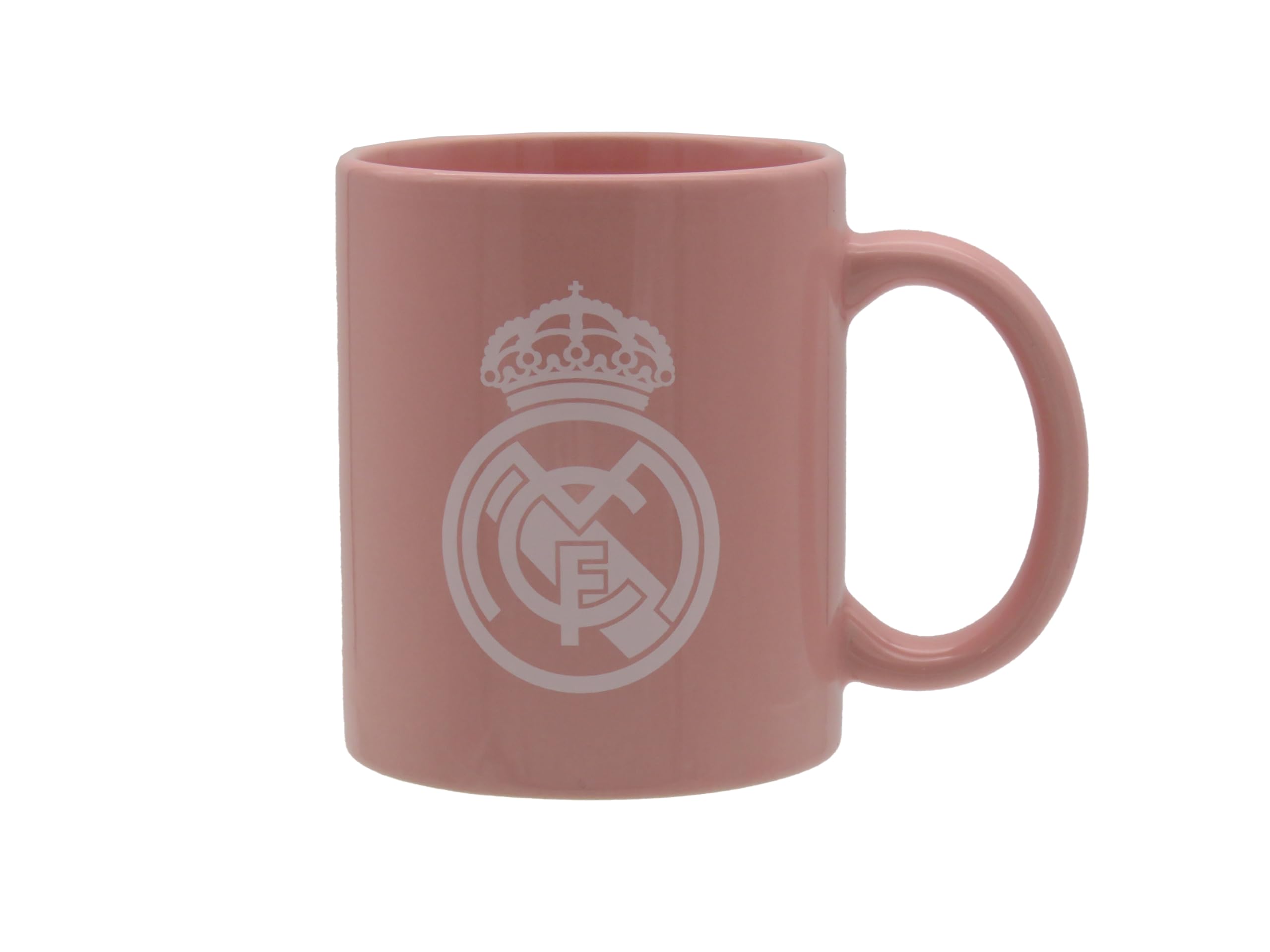 CYPBRANDS Real Madrid, Mug, Ceramic Mug, Houseware, Breakfast, Original Mugs, Pink, Official Product