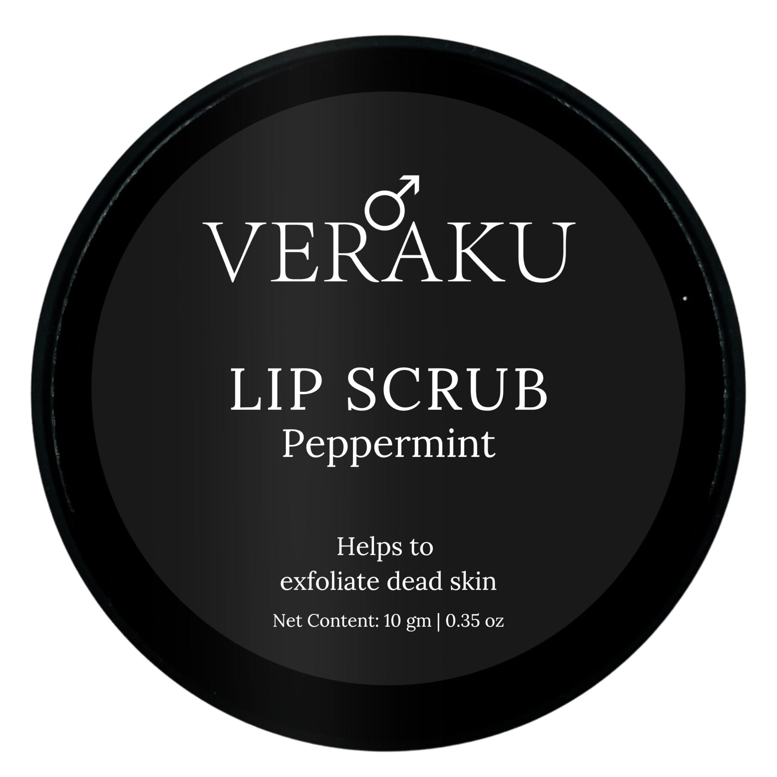 Veraku Lip Scrub for Men with Peppermint, Shea Butter & Sugar Beads | Exfoliates Dead Skin, Softens & Smoothens Lips | Fresh Flavor | Non-Greasy | 10g-picture-36