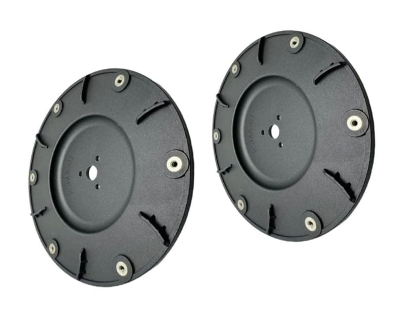Juego de cuchillas de repuesto for cortacésped robot serie LUBA 1 AWD 2 AWD, placas de disco de corte de 170 mm, 2 unidades, color negro