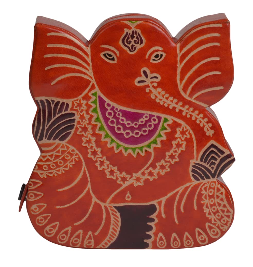 See full amazon price history chart for Ganesh Shaped Leather Piggy Coin Bank (Orange) Ganesh Shaped Leather Piggy Coin Bank (Orange) (B09VPM8CRQ) Amazon Price History, Amazon Price Tracker