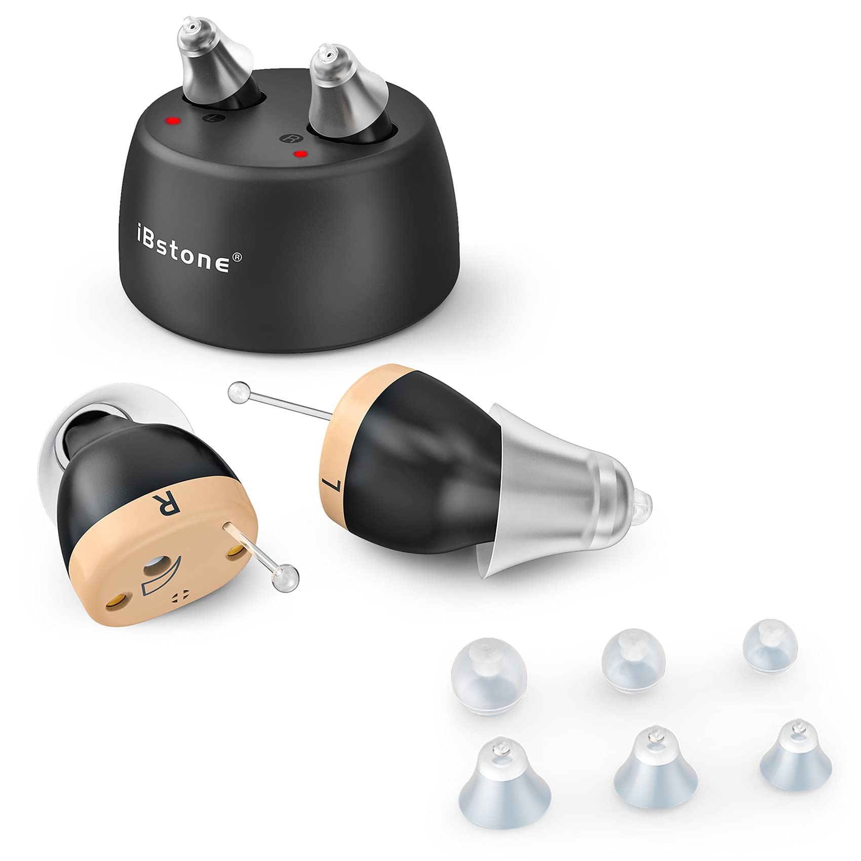 Buy iBstone Rechargeable Hearing Amplifier to Aid Adults Seniors Hearing, Mini Completelyin