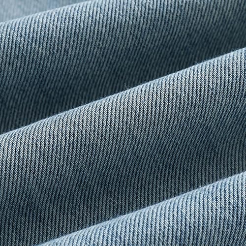 Girls Straight Cropped Jeans Wide Leg High Waist Bootcut Denim Pants Kids Retro Baggy Cute Jeans Trousers with Pockets3