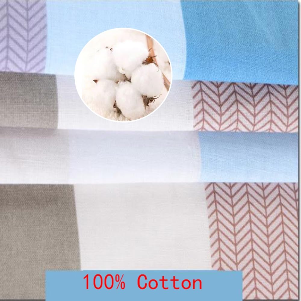 Funda de algodón de Repuesto for Tabla de Planchar de 14 x 44 Pulgadas, con Relleno de Fieltro de 2 Capas, Resistente al Calor. ,Fundas para Tablas de Planchar(England Grey,90x30 cm/12x36In)