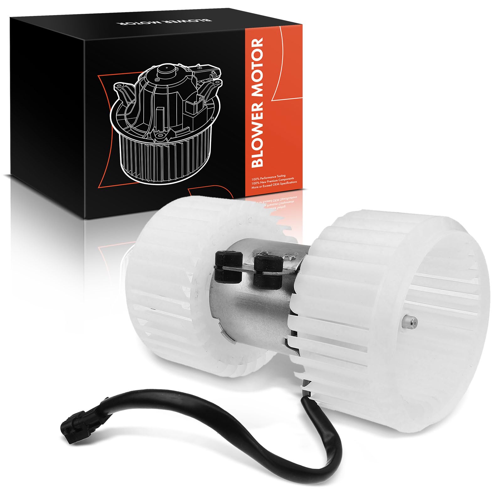 Frankberg Heater Blower Motor Fan Compatible with 5 Series E39 520-530 2.0L-3.0L Estate 1997-2004 5 Series E39 520-530 2.0L-3.0L Saloon 1995-2003 X5 E53 3.0L SUV 2000-2006 Replace# 64118382305