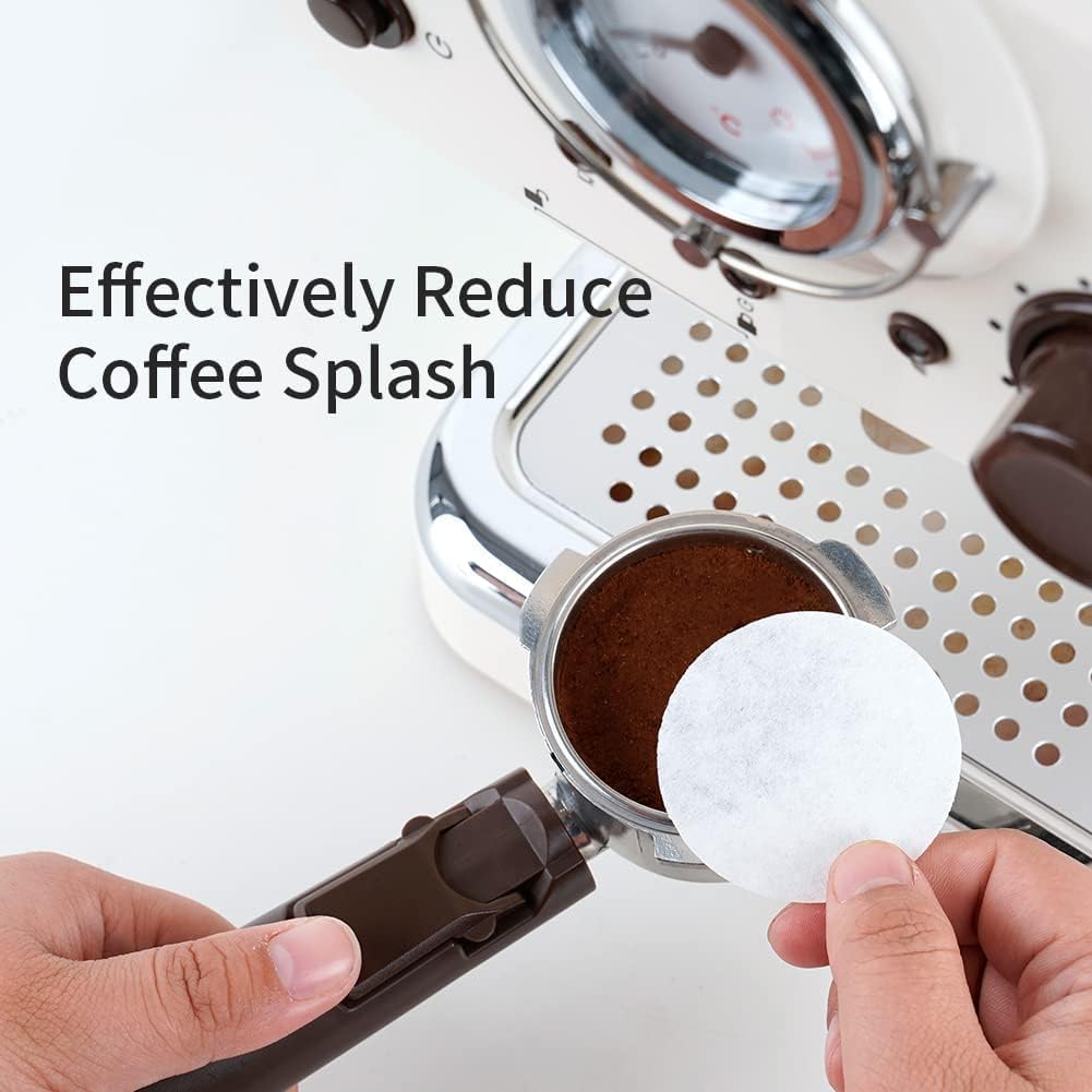 Reoszeank - Kit de accesorios de espresso de 51 mm, manipulador calibrado con resorte