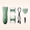 MERIDIAN The Trimmer Original - Recortadora de vello corporal para hombre, afeitadora eléctrica para vello púbico, pecho, piernas y bikini, impermeable y recargable, Sage 8