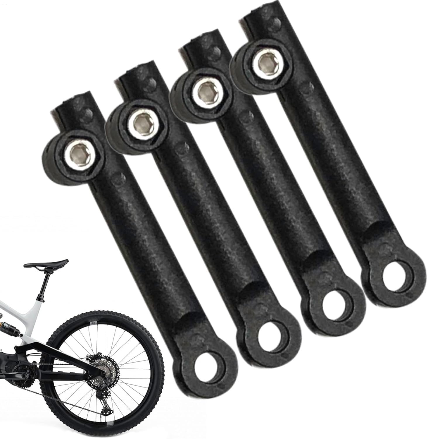 fahrrad schutzblech halter 4 Stück Halterung, Stützstange Für Modifikationen, Edelstahl Längenverstellbare Schutzblechhalterung Für Jugendliche Erwachsene Fahrrad Und Roller, Schlammbedeckung Strecke Auto & Motorrad Size:20'10
