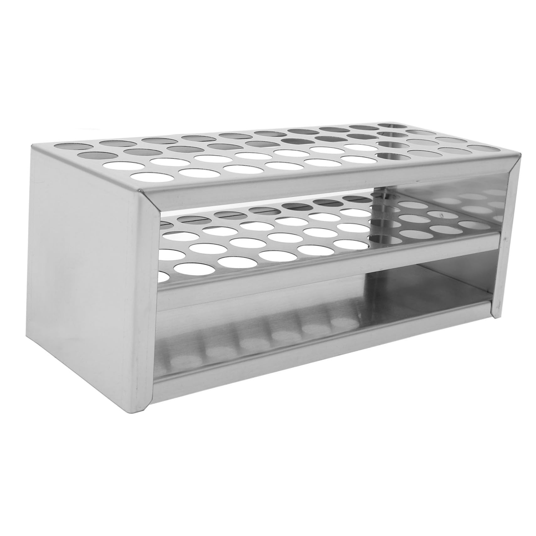 OUNONA 2 Pièces Porte-éprouvettes Support De Séchage Pour Pipettes Support Pour Tubes D'échantillonnage Support De Séchage Pour Tubes à Porte-flacon Porte-pipettes Acier Inoxydable