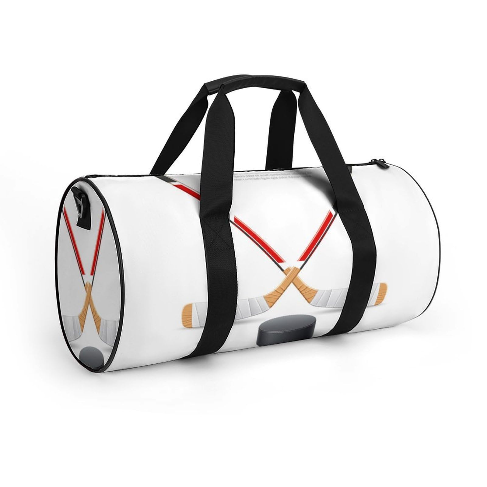 Hockey sur Glace Sac De Sport Gym Sac De Voyage Sac Week-End Duffel Bag pour Camping Randonnée Voyage 45x23x23cm