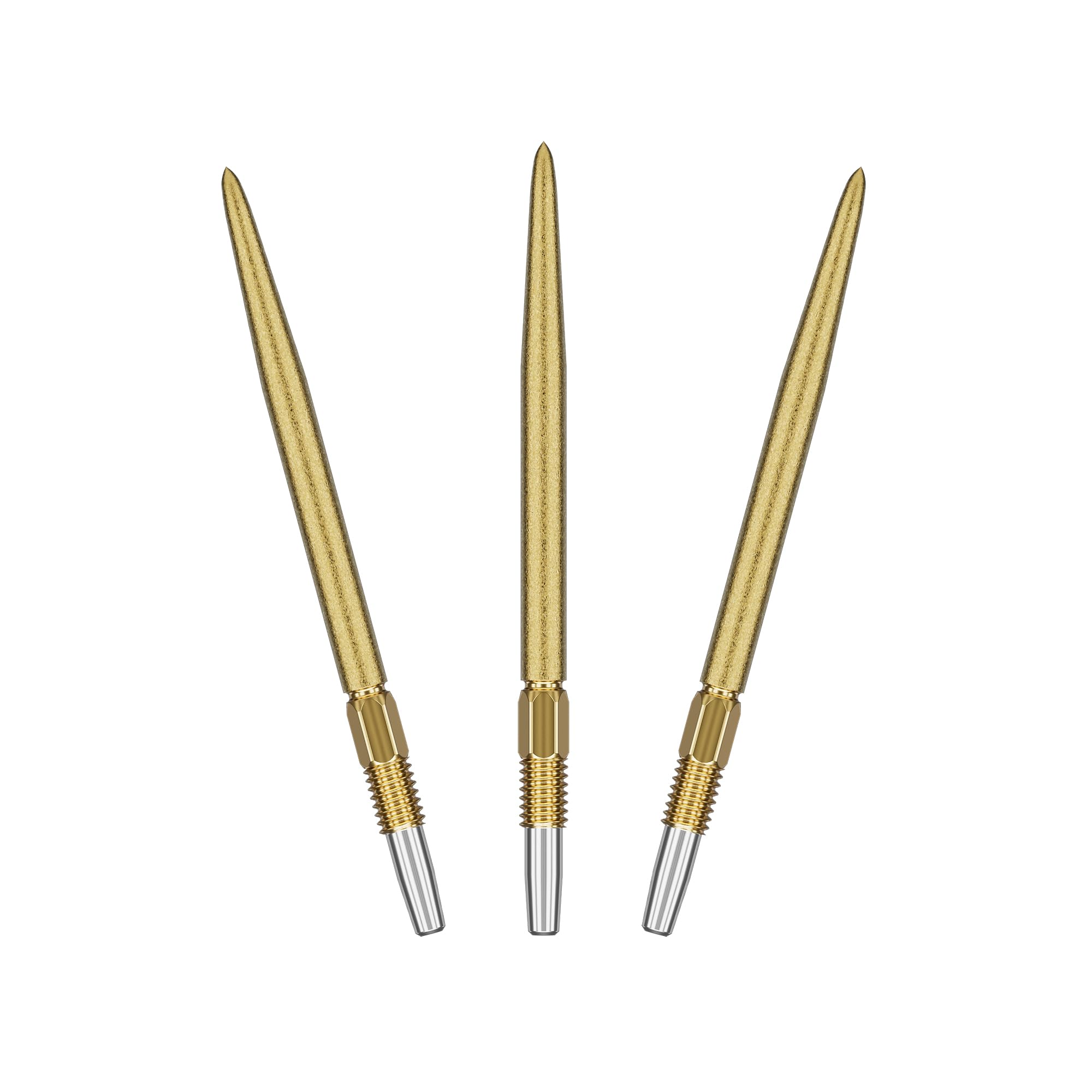 Target Darts Swiss Point SLK Luke Littler Dart Points (3 Pack Set of Tips) 30MM/35MM/42MM – Gold/Silver/Black | Rough Textured Dart Points, Replacement Steel Dart Tips, Professional Dart Accessories