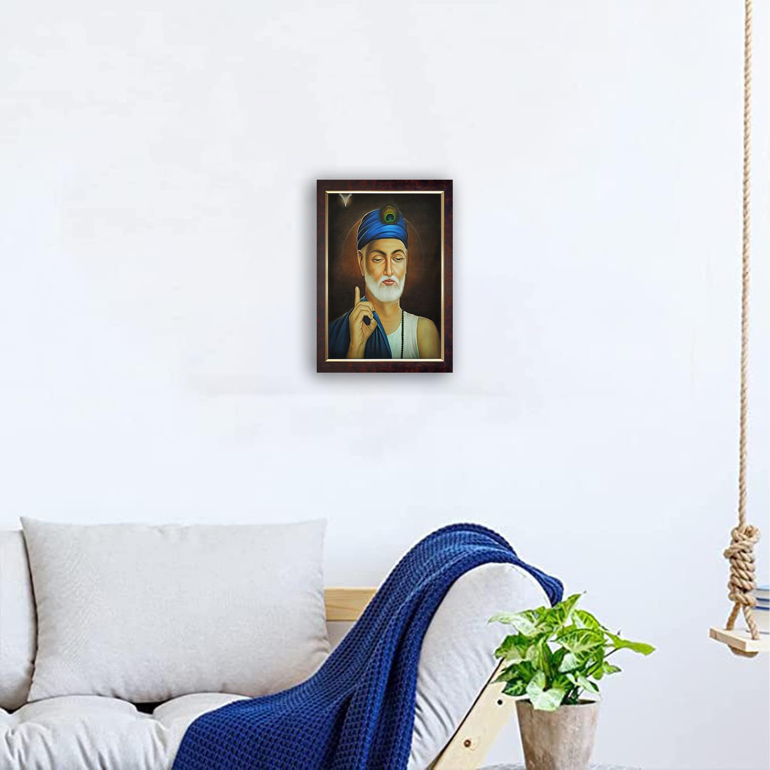 Sparkle Photo Frame - Sant Kabirdas Inspired -5