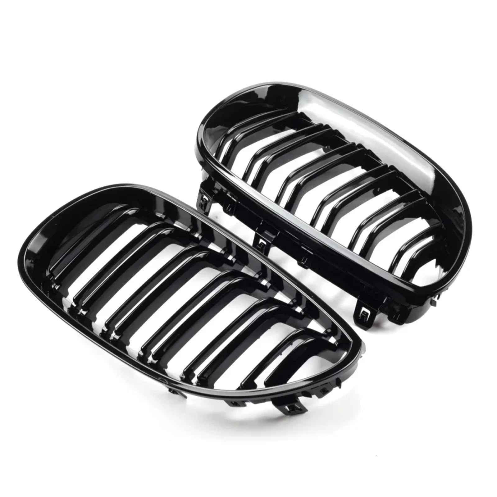 Grill Przedni Nerka Sportowe Grille Maska Pasuje Do BMW E60 E61 Seria 5 M5 525I 525Xi 528I 528Xi 530I 530Xi 2003-2009 grill chłodnicy