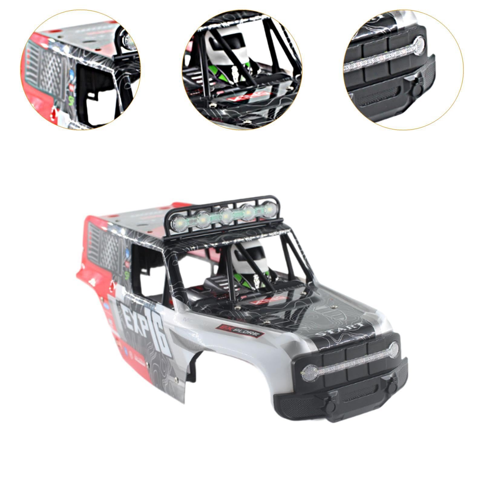 Sostituzione della scocca del Corpo RC 1/12 per Wltoy 124006 RC Car Accessories Parts