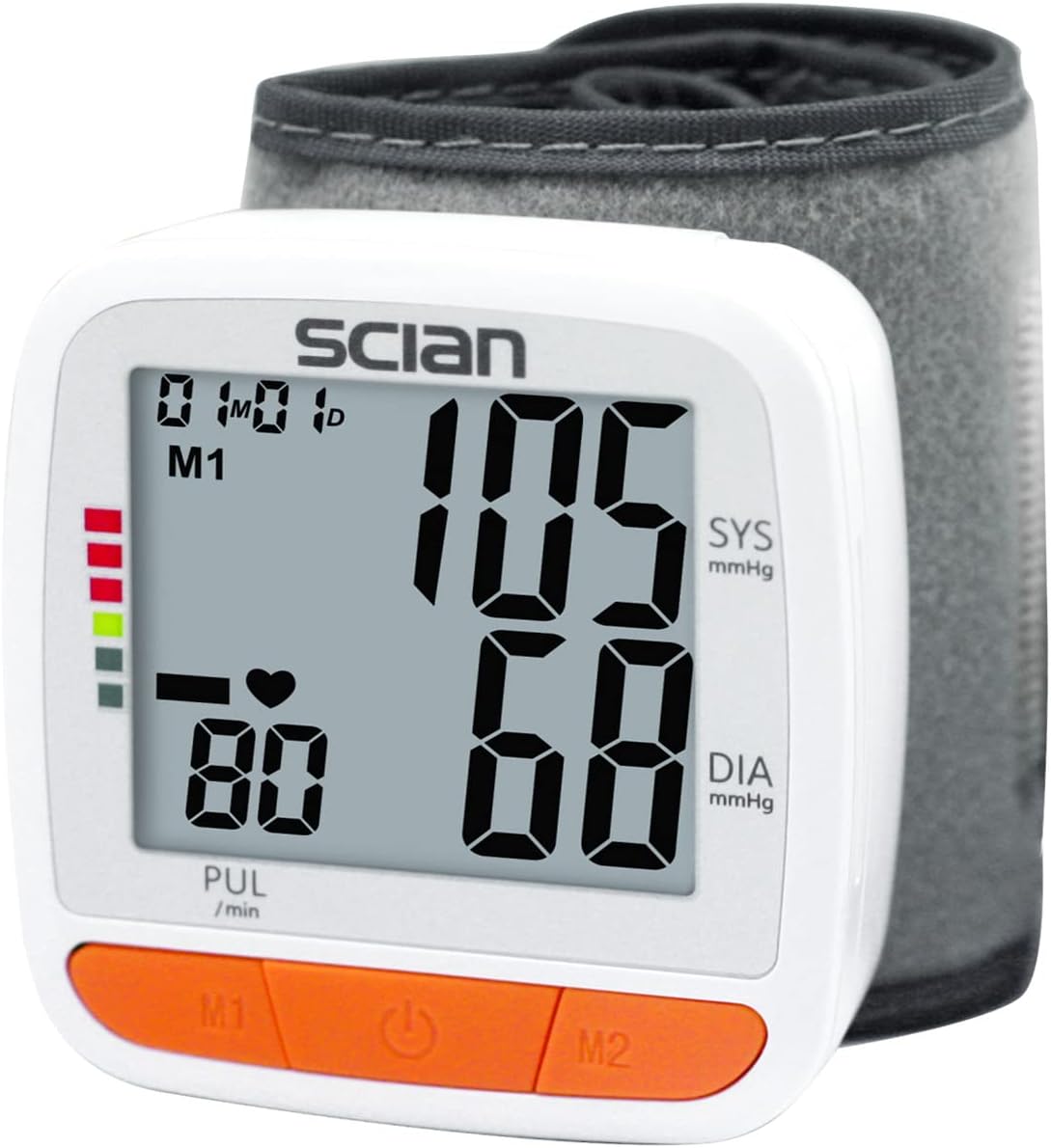 Scian Wrist Blood Pressure Monitor, Automatic Wrist Blood Pressure Cuff