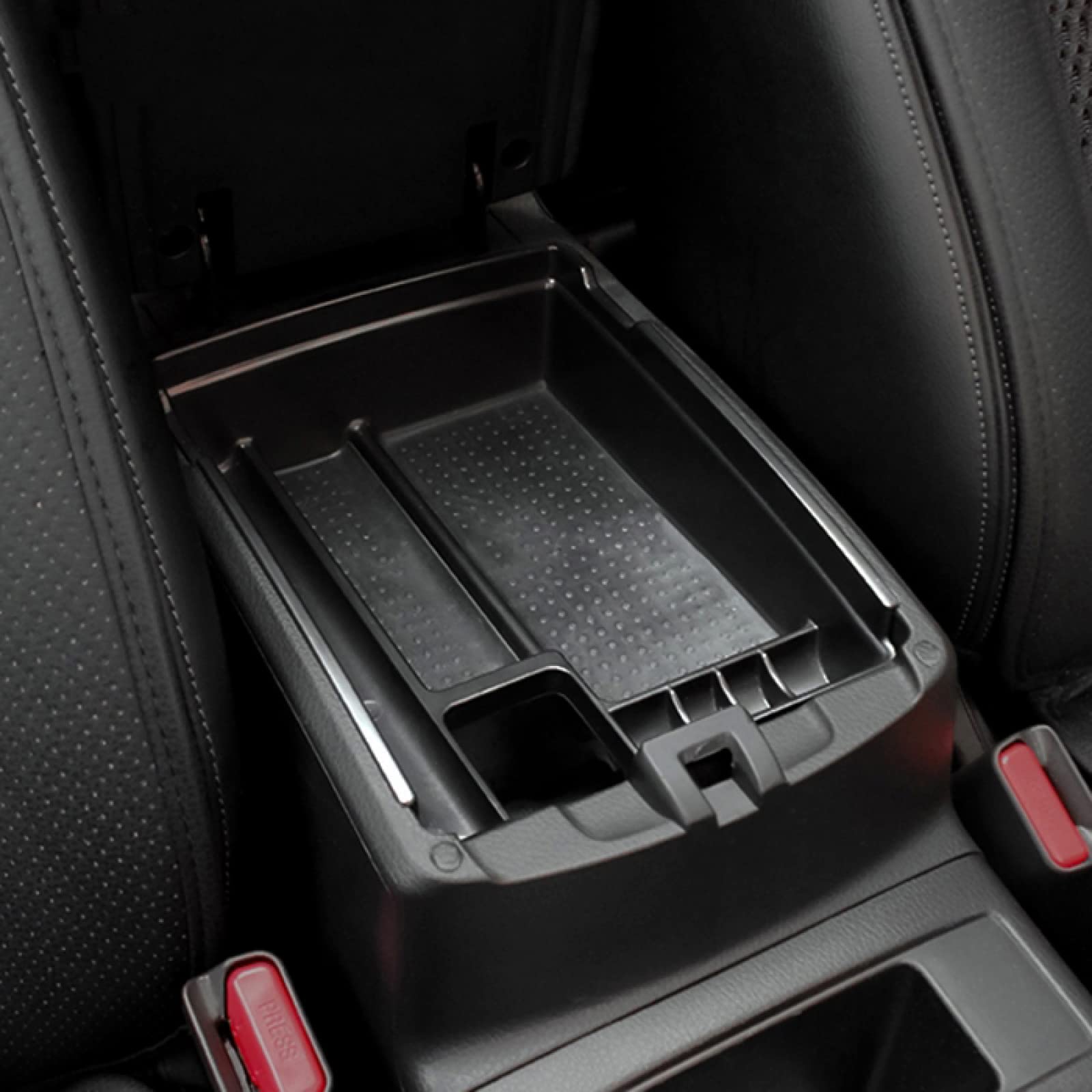 KJWPYNFCar Central Armrest Storage Box Container Tray Organizer Accessories Center Console Organizer Tray, For Nissan Qashqai J11 2014-2017