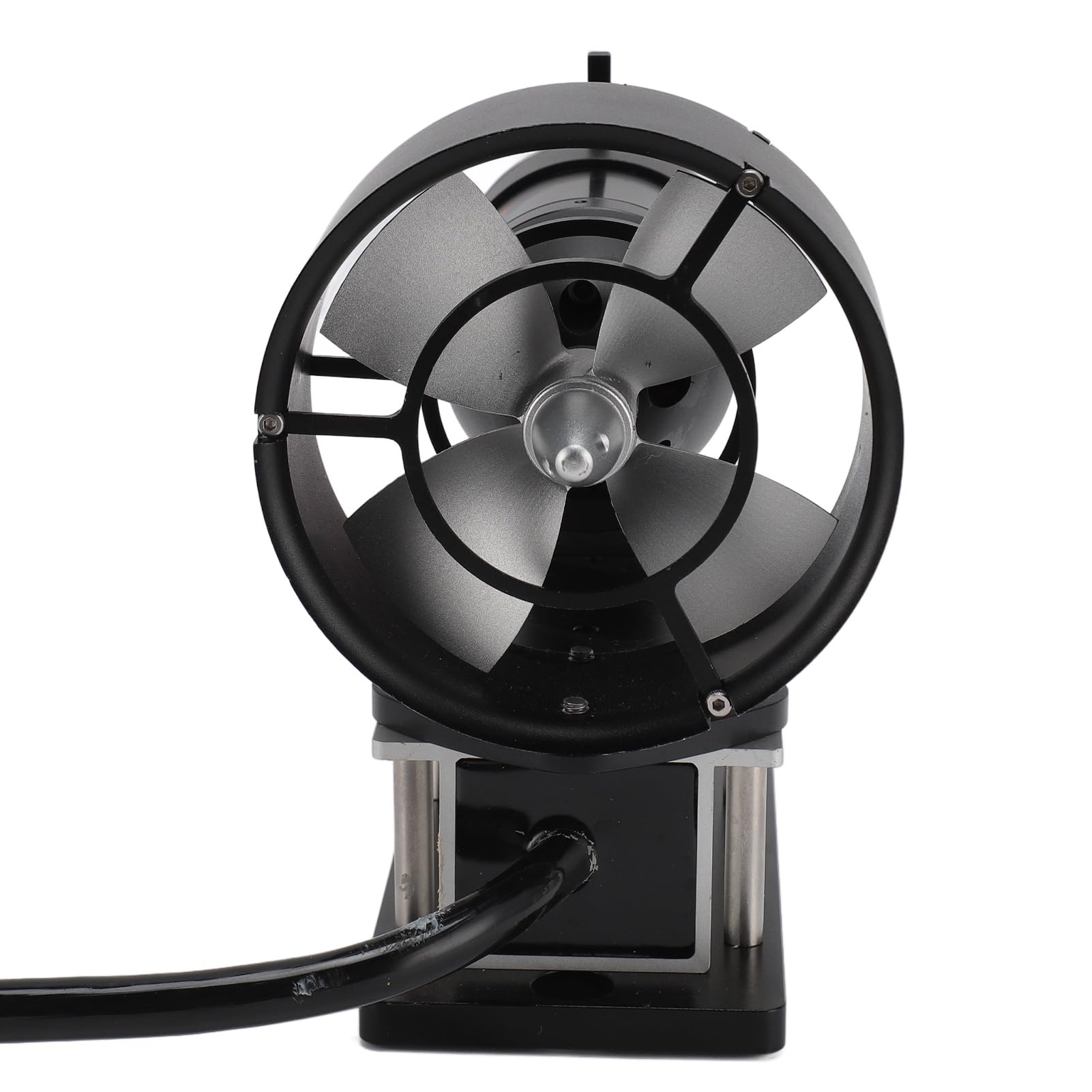Tbest Underwater Thruster, Brushless Motor, Aluminum Alloy Construction, ROV Motor, 4 Blades, Lightweight Design, 12-25.2V, CCW for Underwater Robots, ROV, Subsea Exploration, Underwater Drone